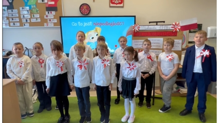 Narodowe Święto Niepodległości w klasie III